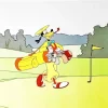 Golf Goofy Diamond Painting