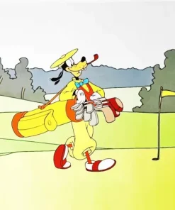 Golf Goofy Diamond Painting