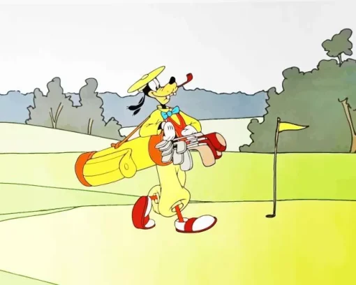 Golf Goofy Diamond Painting
