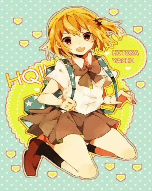 Haikyuu Hitoka Yachi Diamond Painting