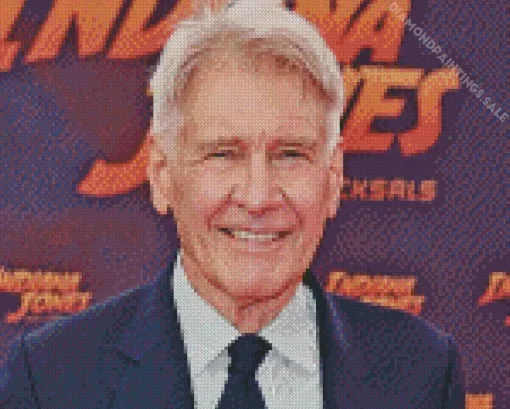 Harrison Ford Diamond Painting