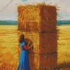 Harvest Girl Diamond Painting