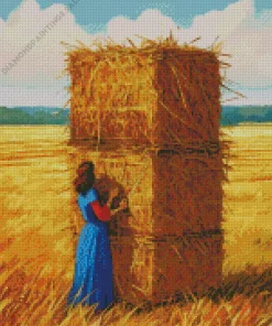 Harvest Girl Diamond Painting