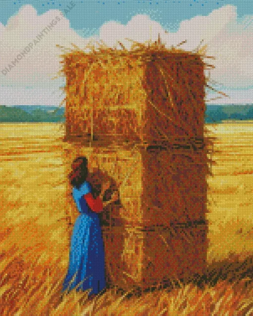 Harvest Girl Diamond Painting