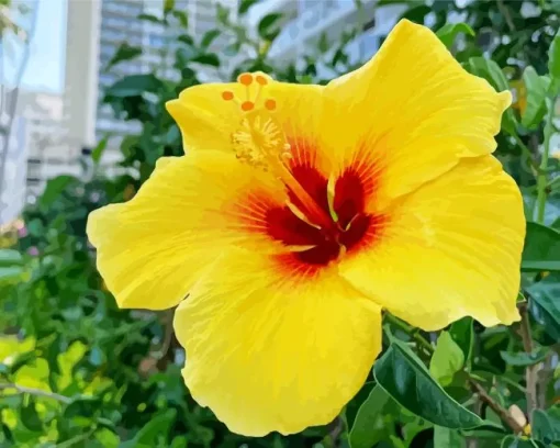 Hawaiian Flower Diamond Painting