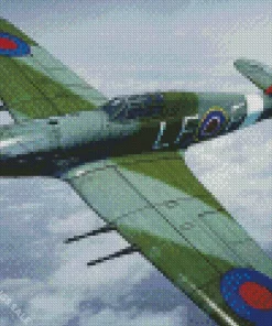 Hawker Hurricane Diamond Painting