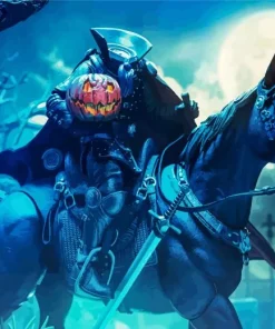 Headless Horseman Diamond Painting