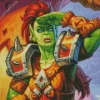 Hearthstone Game Diamond Painting