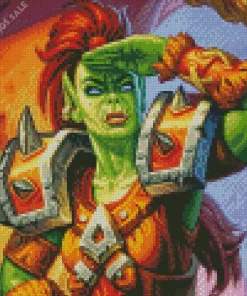 Hearthstone Game Diamond Painting