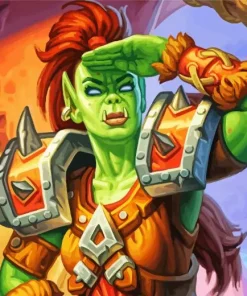 Hearthstone Game Diamond Painting