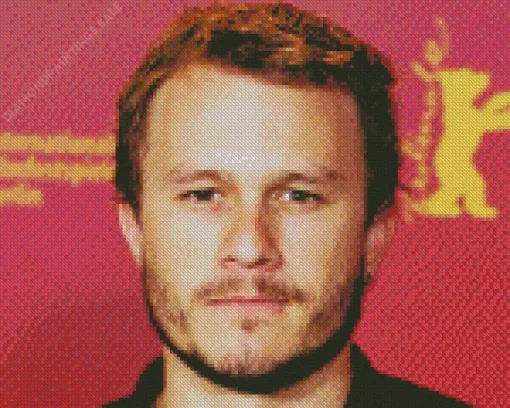 Heath Ledger Diamond Painting