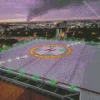 Helicopters Helipad Diamond Painting