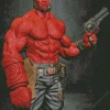 Hellboy Superhero Diamond Painting