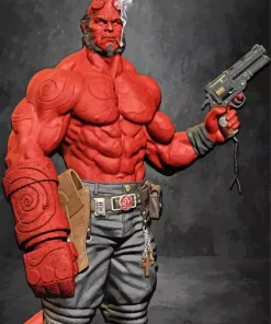 Hellboy Superhero Diamond Painting