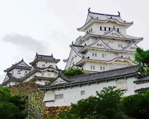 Himeji Castle Diamond Painting