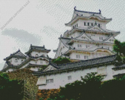 Himeji Castle Diamond Painting