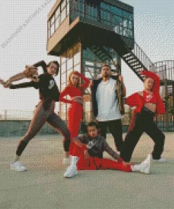 Hip Hop Dancers Diamond Painting