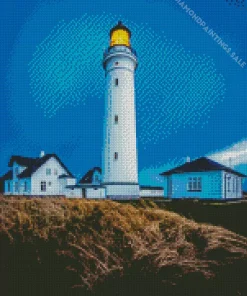 Hirtshals Fyr Lighthouse Diamond Painting