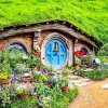 Hobbiton House Diamond Painting