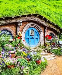 Hobbiton House Diamond Painting