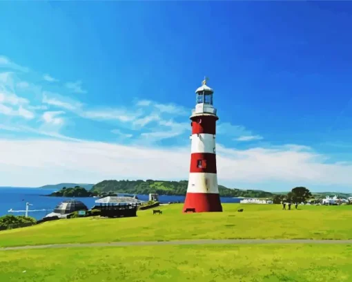 Hoe Park Plymouth Diamond Painting