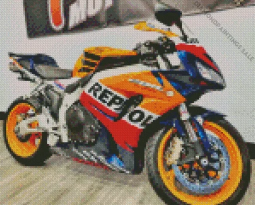 Honda CBR 1000RR Motorcycle Diamond Painting