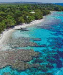 Honduras Coast Diamond Painting