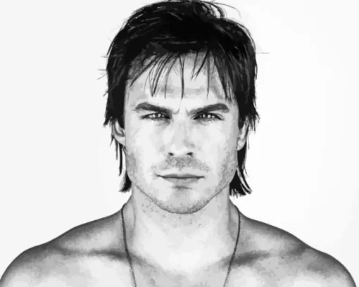 Ian Somerhalder Diamond Painting