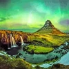Iceland Kirkjufell Mountain Diamond Painting