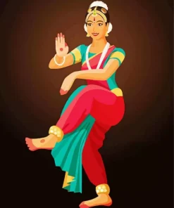 Indian Dancer Diamond Painting