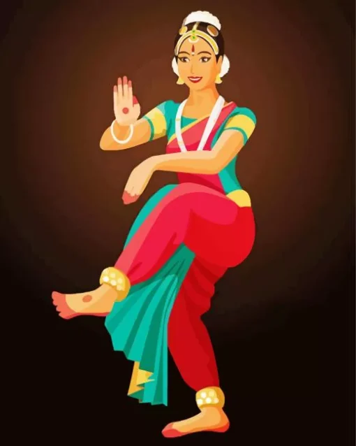 Indian Dancer Diamond Painting