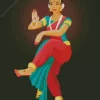 Indian Dancer Diamond Painting