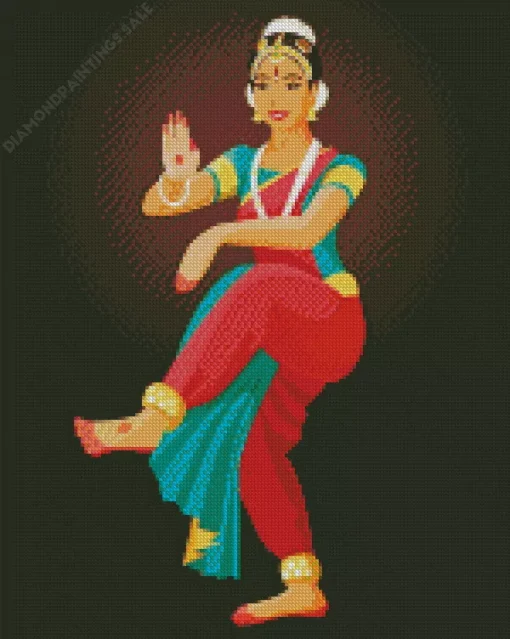 Indian Dancer Diamond Painting