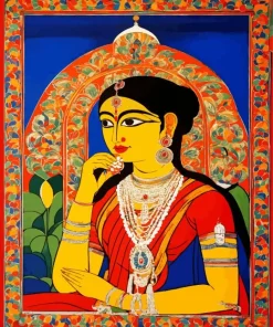 Indian Folk Art Diamond Painting