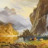 Indians Spear Fishing Diamond Painting
