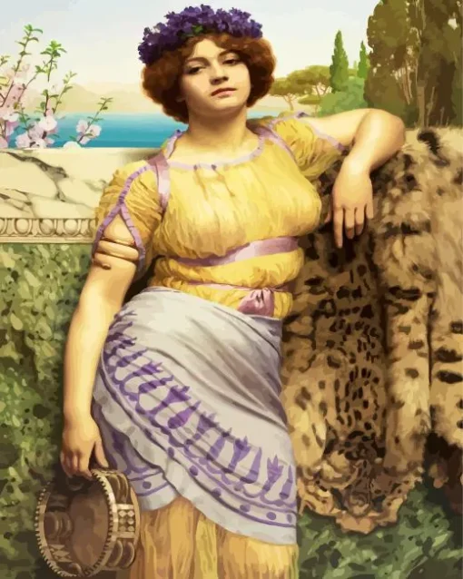 Ionian Dancing Girl Diamond Painting