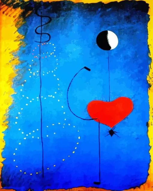 Joan Miro Dancer Diamond Painting