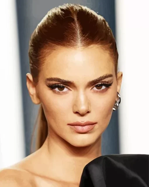 Kendall Jenner Diamond Painting