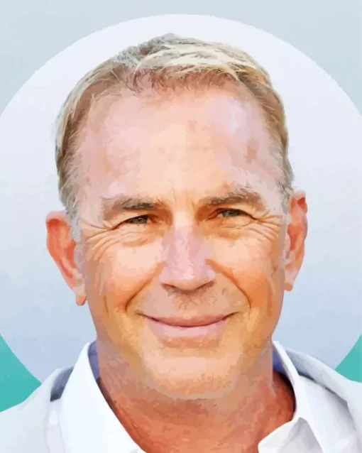 Kevin Costner Diamond Painting