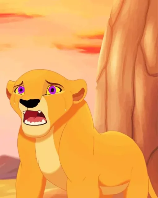 Kiara The Lion King Diamond Painting