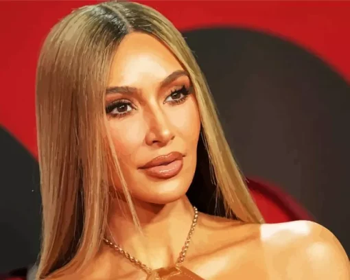 Kim Kardashian Diamond Painting