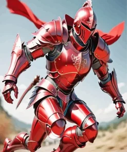 Knight Armor Anime Diamond Painting