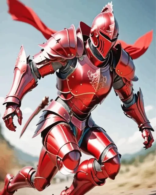 Knight Armor Anime Diamond Painting