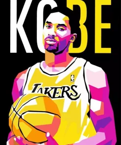 Kobe Jersey Pop Art Diamond Painting