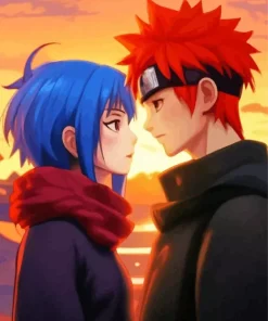 Konan And Yahiko Diamond Painting
