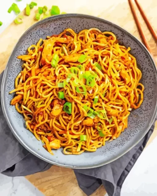 Korean Noodles Diamond Painting