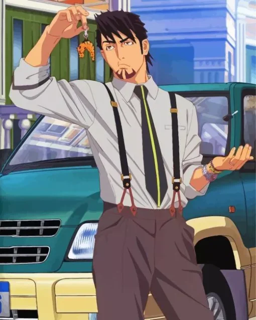 Kotetsu Kaburagi Diamond Painting