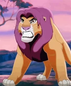 Kovu The Lion King Diamond Painting