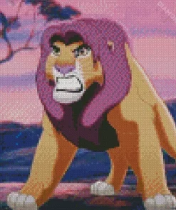Kovu The Lion King Diamond Painting