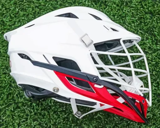 Lacrosse Helmet Diamond Painting